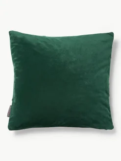 Magma Samt-Kissenhülle Nobless mit erhabenem Rautenmuster
