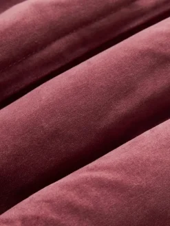 Westwing Collection Samt-Kissenhülle Sina mit Strukturmuster