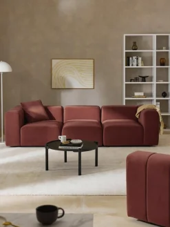 Westwing Collection Samt-Mittelmodul Lena