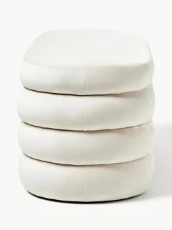 Westwing Collection Samt-Polsterbank Alto mit Stauraum