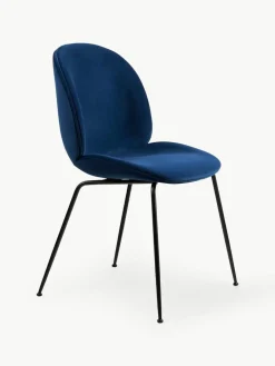 GUBI Samt-Polsterstuhl Beetle