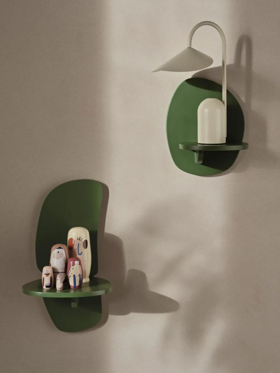 Kinder ferm LIVING Kids Schachtelpuppen Critter aus Schima Superba Holz, 5er-Set