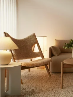 Audo Copenhagen Schaffell-Loungesessel Knitting