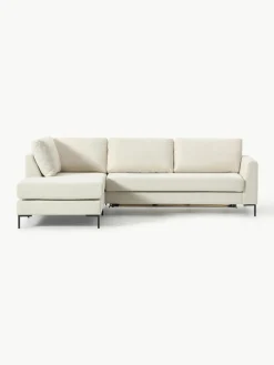 Westwing Collection Schlafsofa Luna (3-Sitzer) mit Matratze