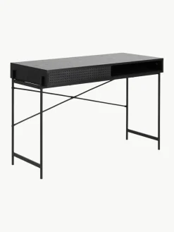 Westwing Schmaler Schreibtisch Angus mit Stauraum