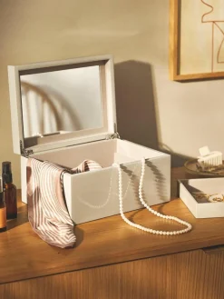 Westwing Collection Schmuckbox Taylor mit Spiegel
