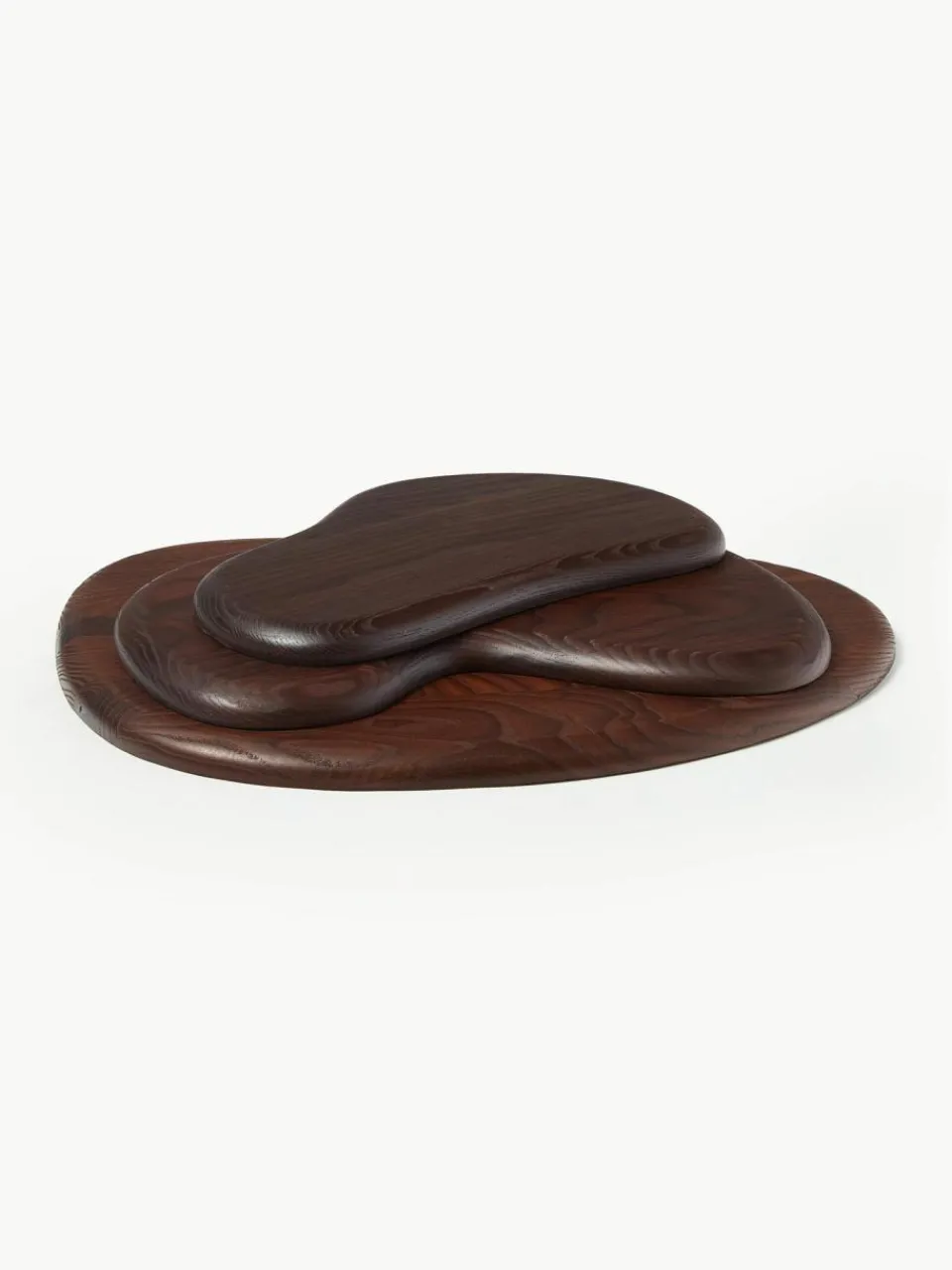 ferm LIVING Schneidebretter Cairn aus Eschenholz, 3er-Set