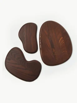 ferm LIVING Schneidebretter Cairn aus Eschenholz, 3er-Set