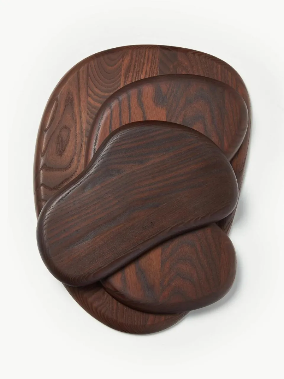 ferm LIVING Schneidebretter Cairn aus Eschenholz, 3er-Set