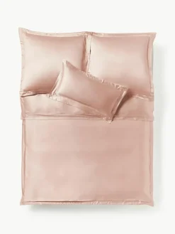 Westwing Collection Seiden-Bettdeckenbezug Sylvie