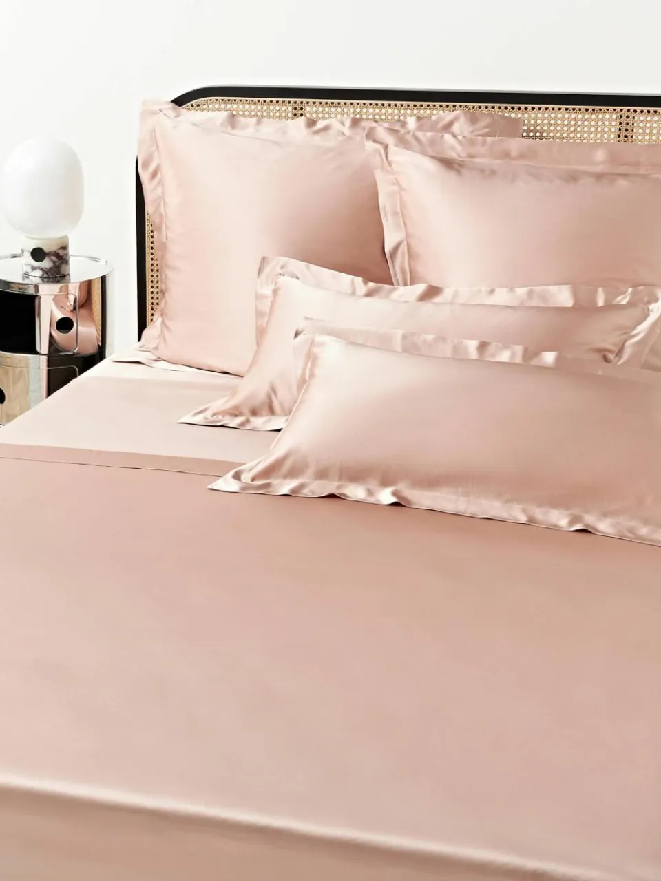 Westwing Collection Seiden-Betttuch Sylvie