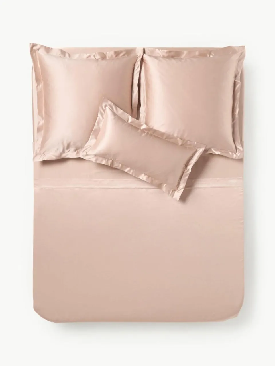 Westwing Collection Seiden-Betttuch Sylvie