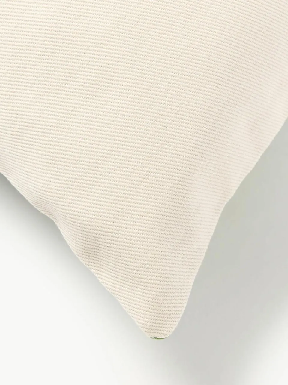 Les Ottomans Seiden-Kissenhülle Silky mit abstraktem Muster