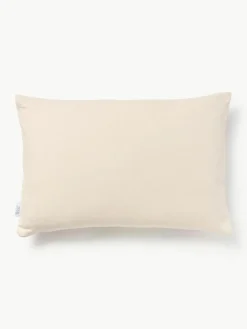 Les Ottomans Seiden-Kissenhülle Silky mit abstraktem Muster