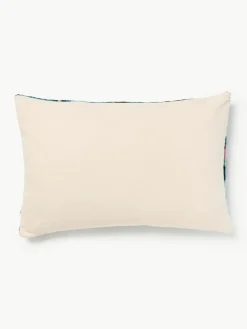 Les Ottomans Seidensamt-Kissenhülle Velvety mit abstraktem Muster