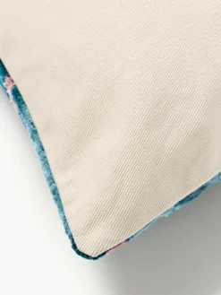 Les Ottomans Seidensamt-Kissenhülle Velvety mit abstraktem Muster
