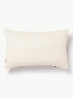 Les Ottomans Seidensamt-Kissenhülle Velvety mit abstraktem Muster