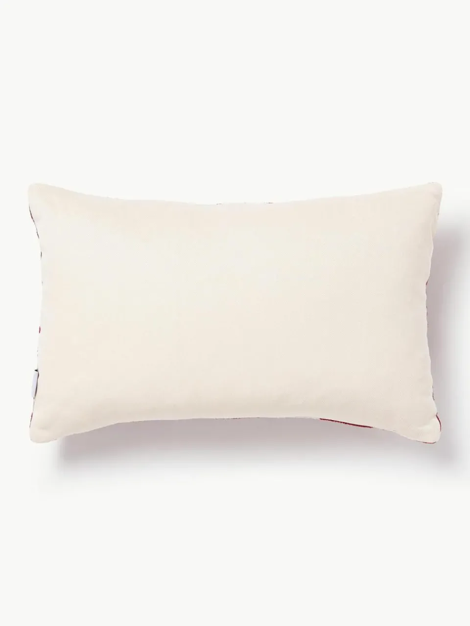 Les Ottomans Seidensamt-Kissenhülle Velvety mit abstraktem Muster