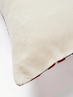 Les Ottomans Seidensamt-Kissenhülle Velvety mit abstraktem Muster