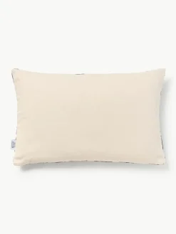 Les Ottomans Seidensamt-Kissenhülle Velvety mit Blumen-Muster
