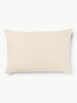 Les Ottomans Seidensamt-Kissenhülle Velvety mit Zickzack-Muster