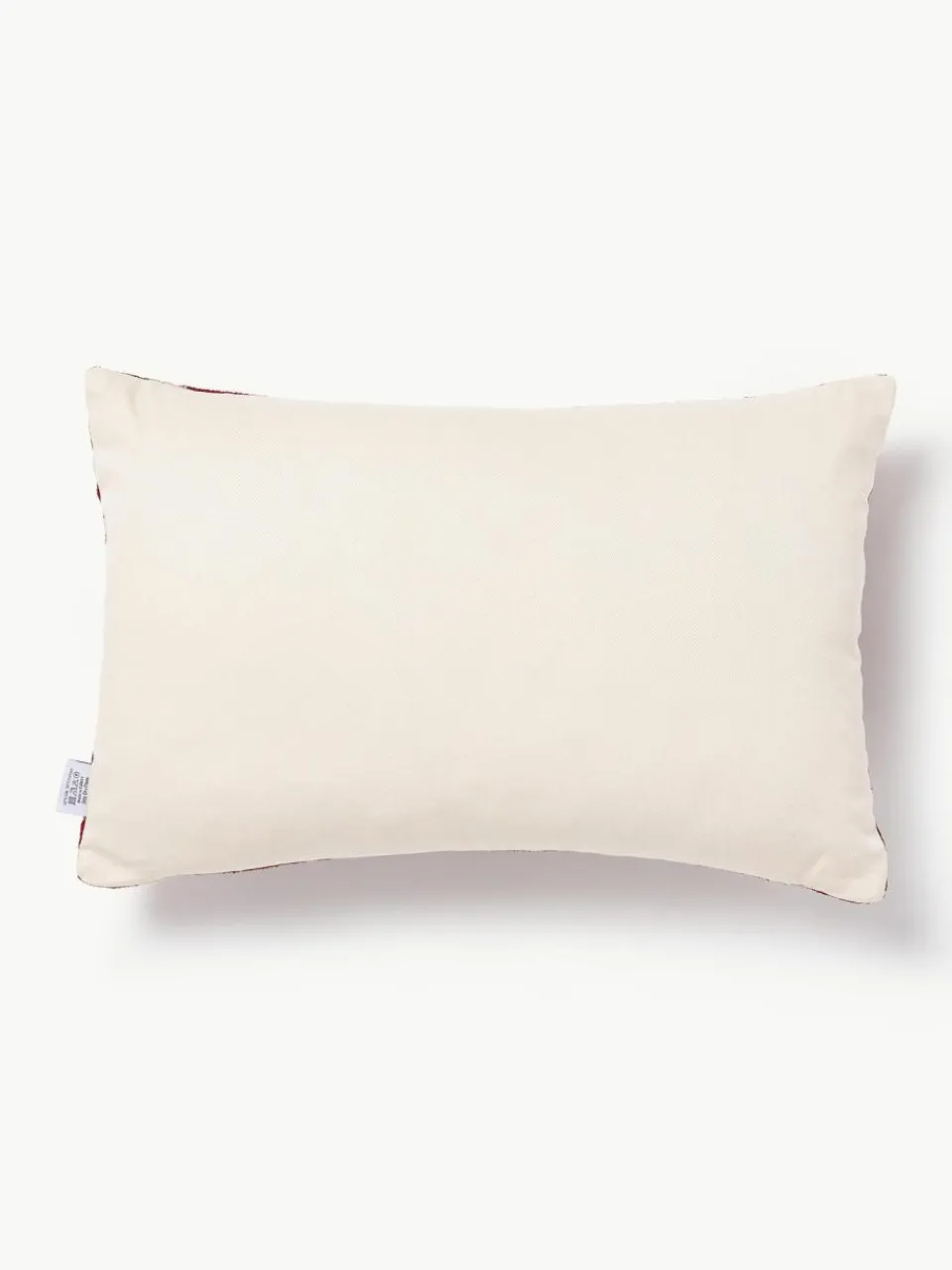 Les Ottomans Seidensamt-Kissenhülle Velvety mit abstraktem Muster