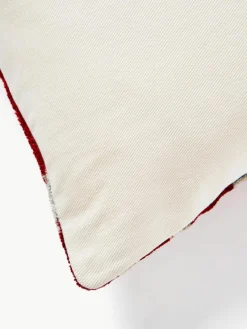 Les Ottomans Seidensamt-Kissenhülle Velvety mit abstraktem Muster