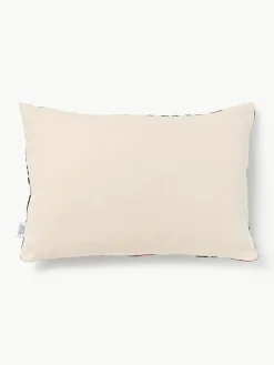 Les Ottomans Seidensamt-Kissenhülle Velvety mit abstraktem Muster
