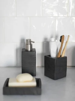 Andrea House Seifenschale Slate in Schiefer-Optik