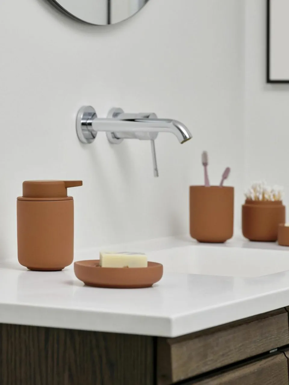 Zone Denmark Seifenschale Ume mit Soft-Touch Oberfläche