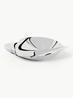 Alessi Servierplatte Resonance aus Edelstahl