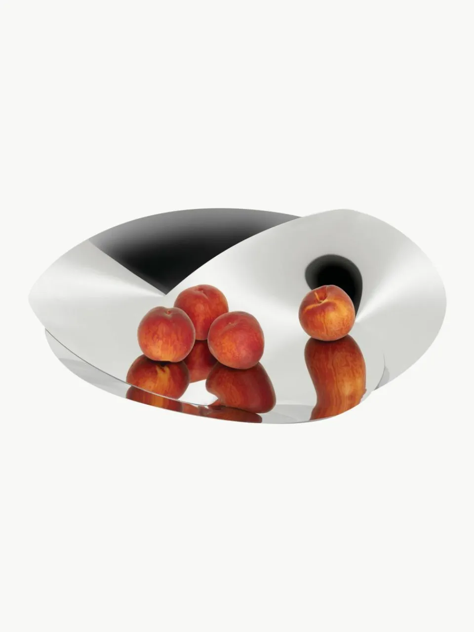 Alessi Servierplatte Resonance aus Edelstahl