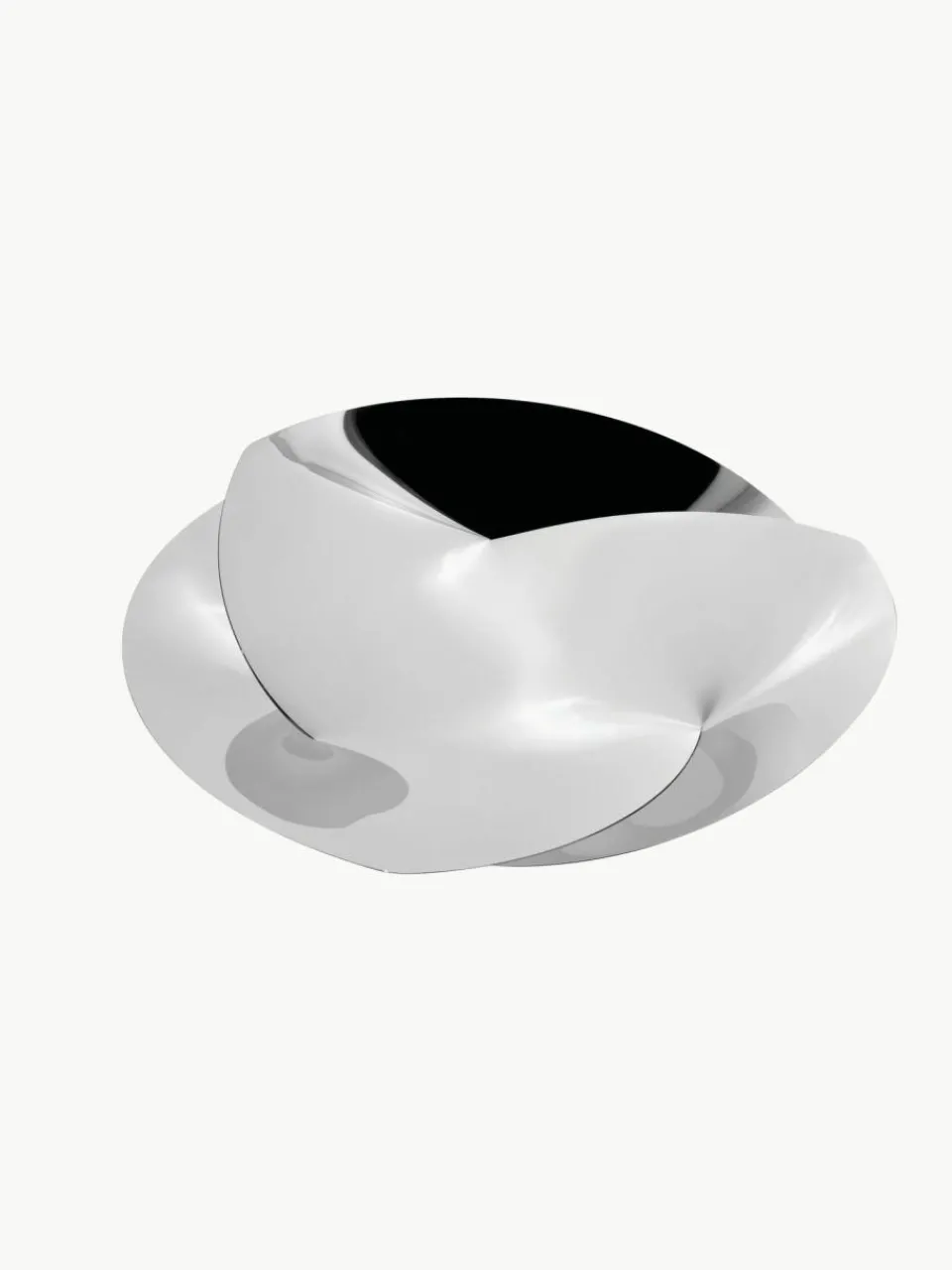 Alessi Servierplatte Resonance aus Edelstahl