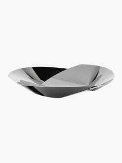 Alessi Servierplatte Resonance aus Edelstahl