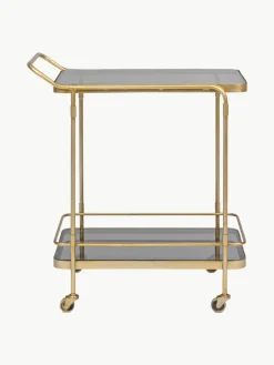 Bizzotto Servierwagen Orabel mit Glasplatten