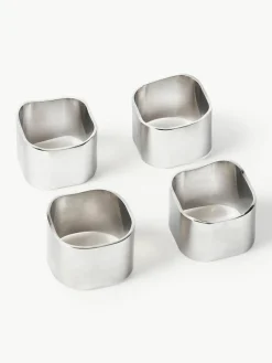 Westwing Collection Serviettenringe Cuff, 4 Stück