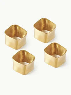 Westwing Collection Serviettenringe Cuff, 4 Stück