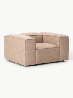 Westwing Collection Sessel Lennon aus Leinen-Mix