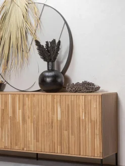 Westwing Sideboard Avourio aus mit geriffelter Front