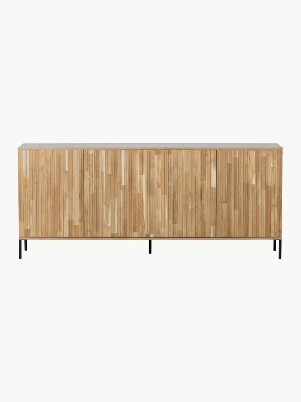Westwing Sideboard Avourio aus mit geriffelter Front