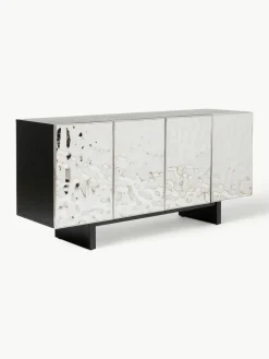Kare Design Sideboard Caldera aus Edelstahl