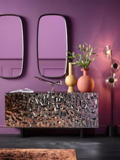 Kare Design Sideboard Caldera aus Edelstahl
