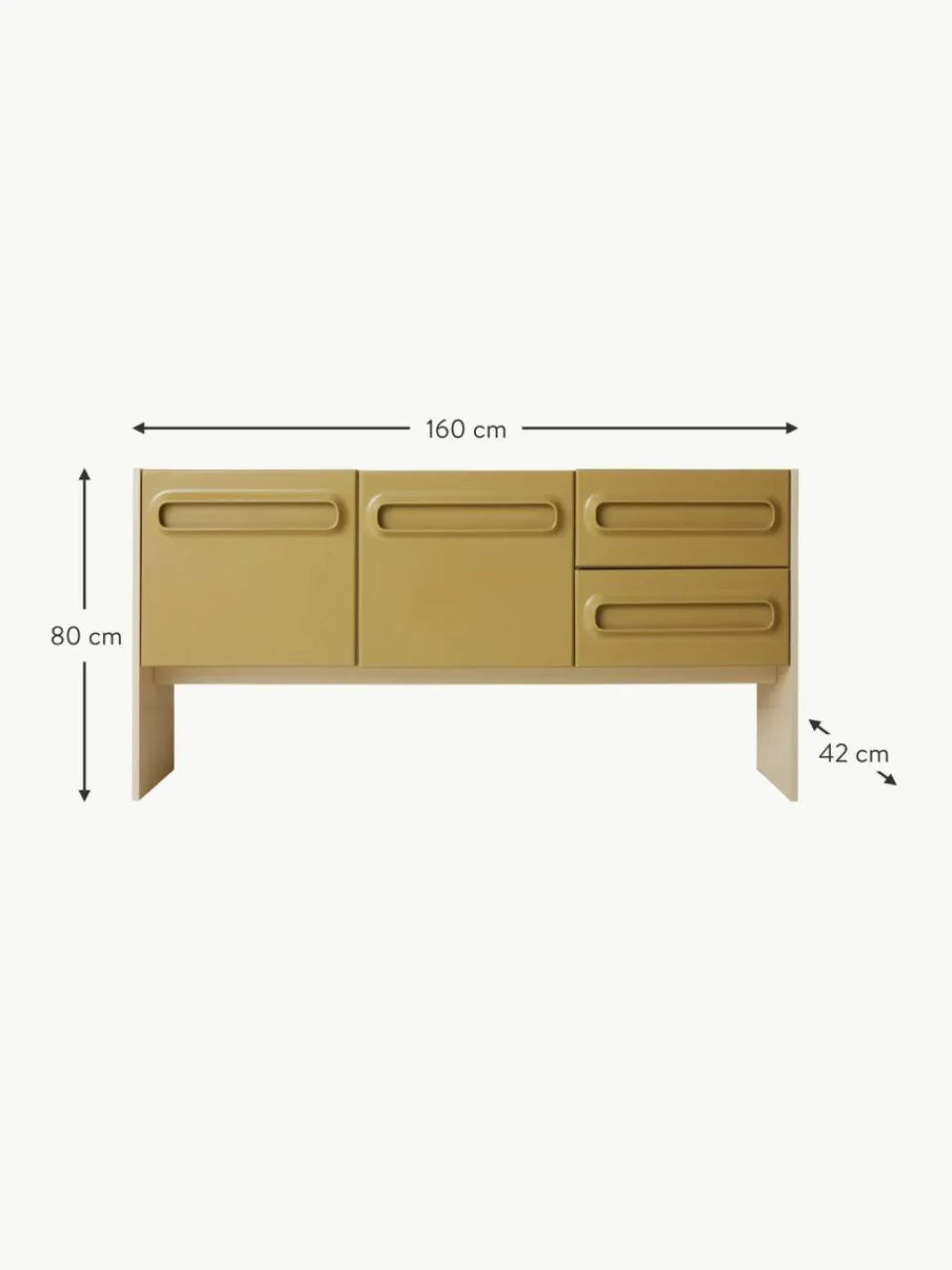 HKLIVING Sideboard Space