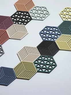 Zone Denmark Silikon Topfuntersetzer Triangles, 2 Stück