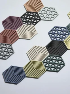 Zone Denmark Silikon-Untersetzer Hexagon