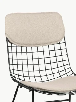 HKLIVING Sitzauflagen für Metall-Stuhl Wire, 2er-Set
