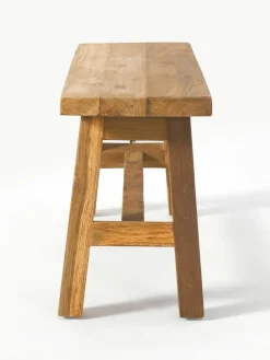 Westwing Collection Sitzbank Lawas aus Teakholz
