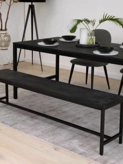 Westwing Collection Sitzbank Raw aus Mangoholz