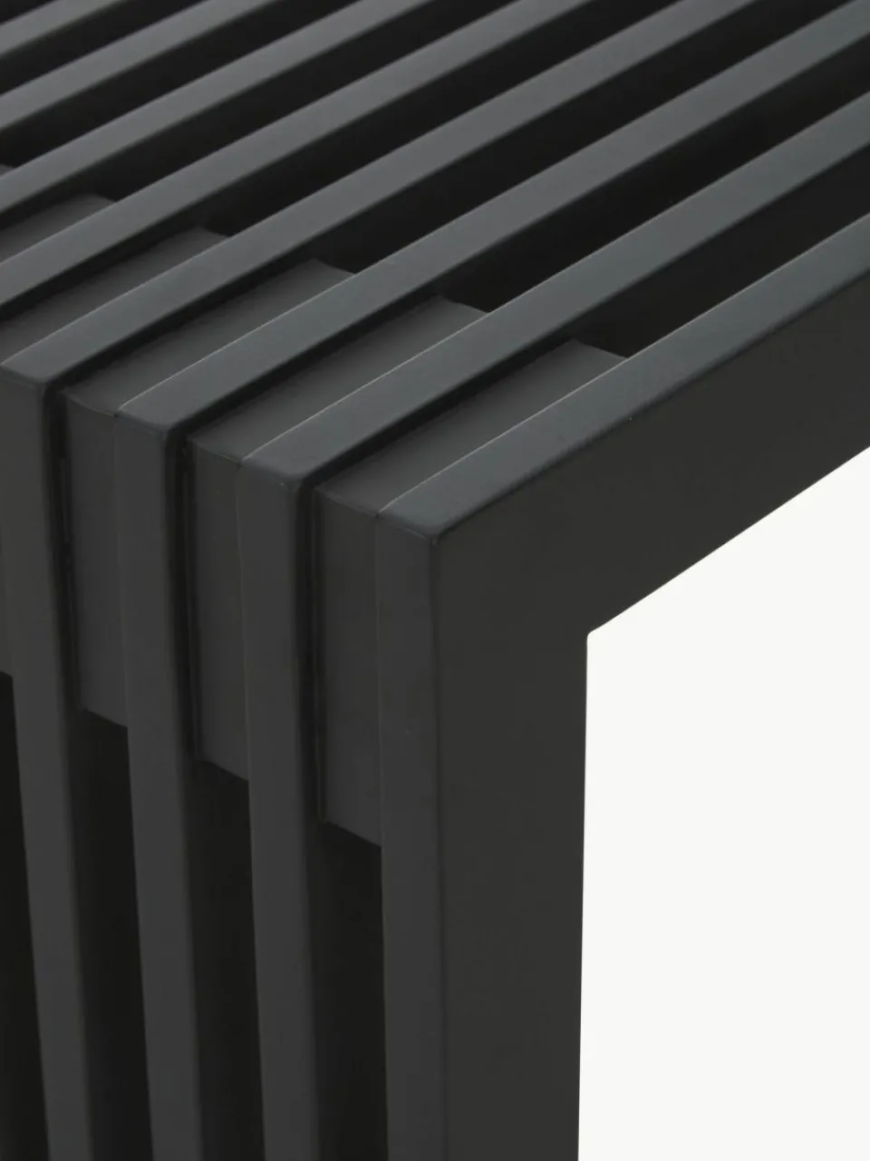 Cinas Sitzbank Rib aus Mahagoniholz