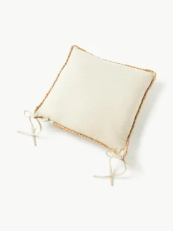 Westwing Collection Sitzkissen Bono aus Jute, 2 Stück